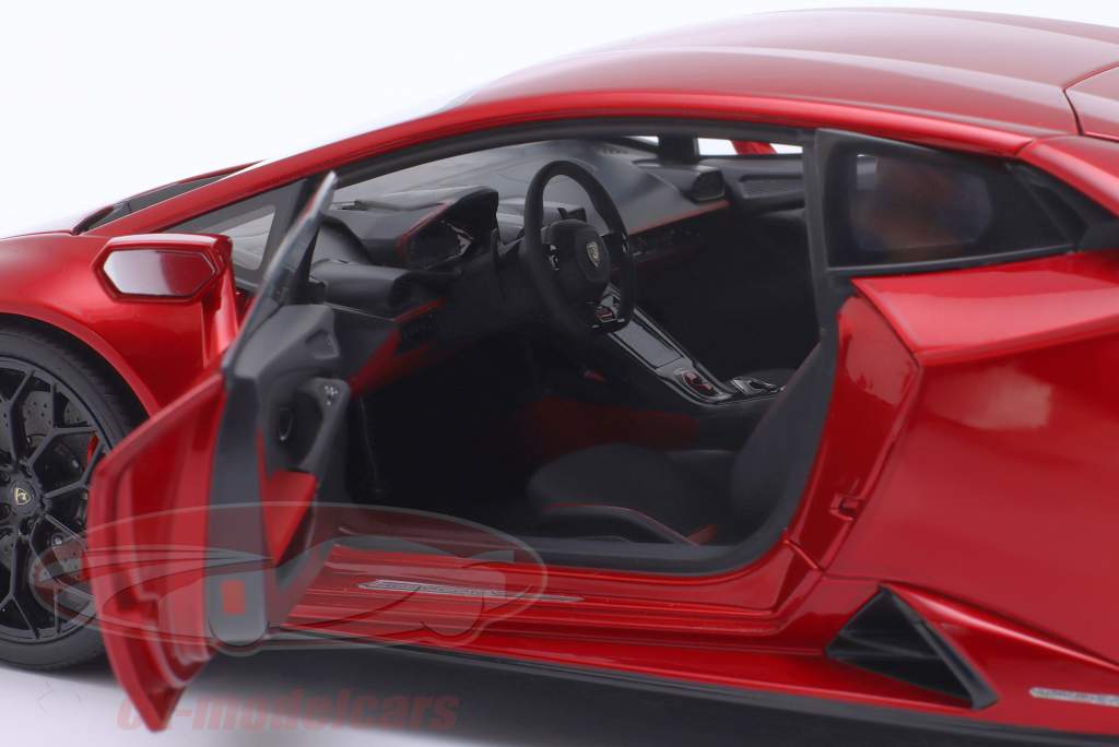 Lamborghini Huracan Evo Année de construction 2019 rouge 1:18 AUTOart