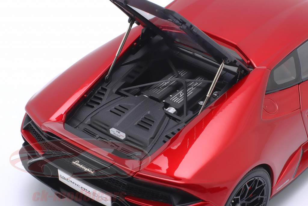 Lamborghini Huracan Evo Год постройки 2019 красный 1:18 AUTOart
