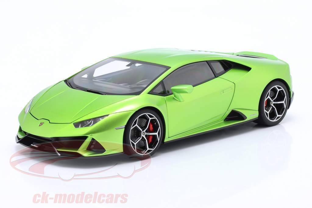 Lamborghini Huracan Evo Bouwjaar 2019 groente 1:18 AUTOart