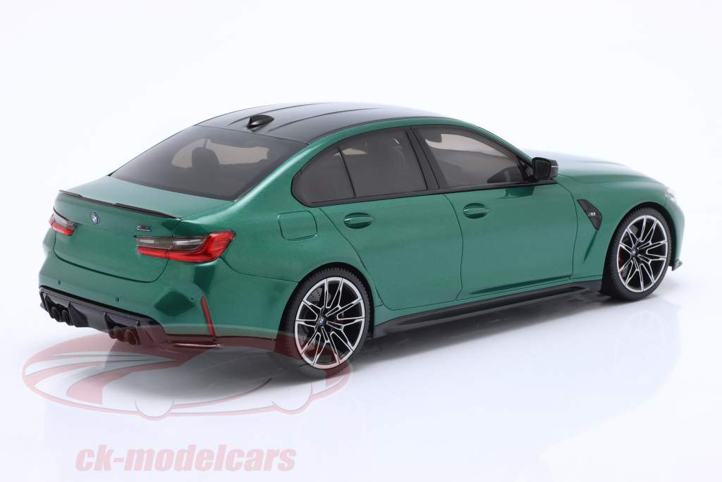 Minichamps 1:18 BMW M3 (G80) Année de construction 2020 vert métallique ...