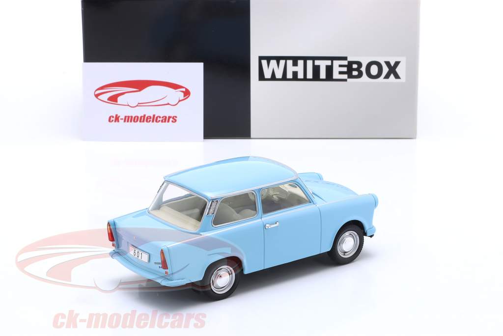 Trabant 601 建设年份 1965 浅蓝色 1:24 WhiteBox