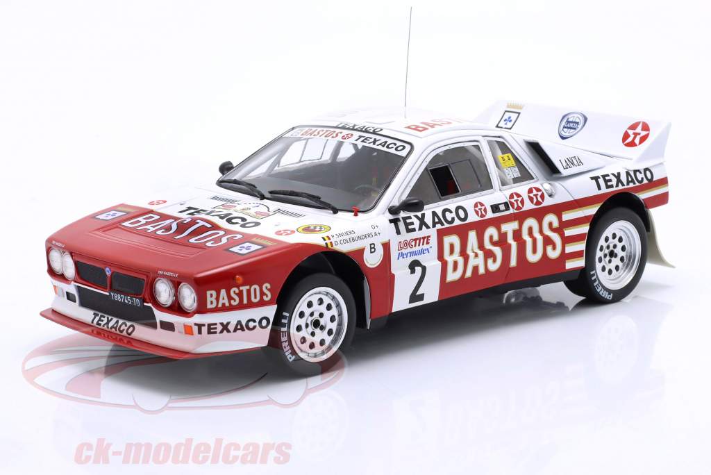 Lancia 037 Rally #2 4° Rallye Ypres 1985 Snijers, Colebunders 1:18 Ixo