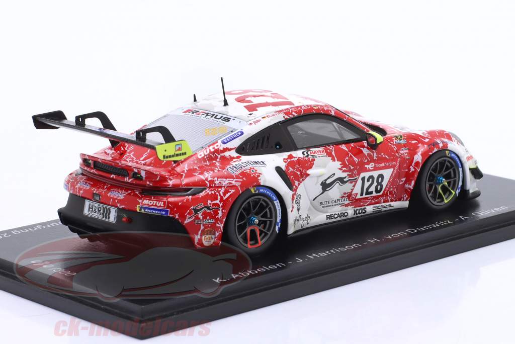 Porsche 911 GT3 Cup #128 24h Nürburgring 2022 Frikadelli Racing Team 1:43 Spark