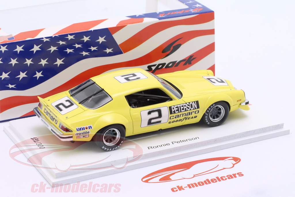 Chevrolet Camaro #2 7mo IROC Daytona 1974-1975 R. Peterson 1:43 Spark