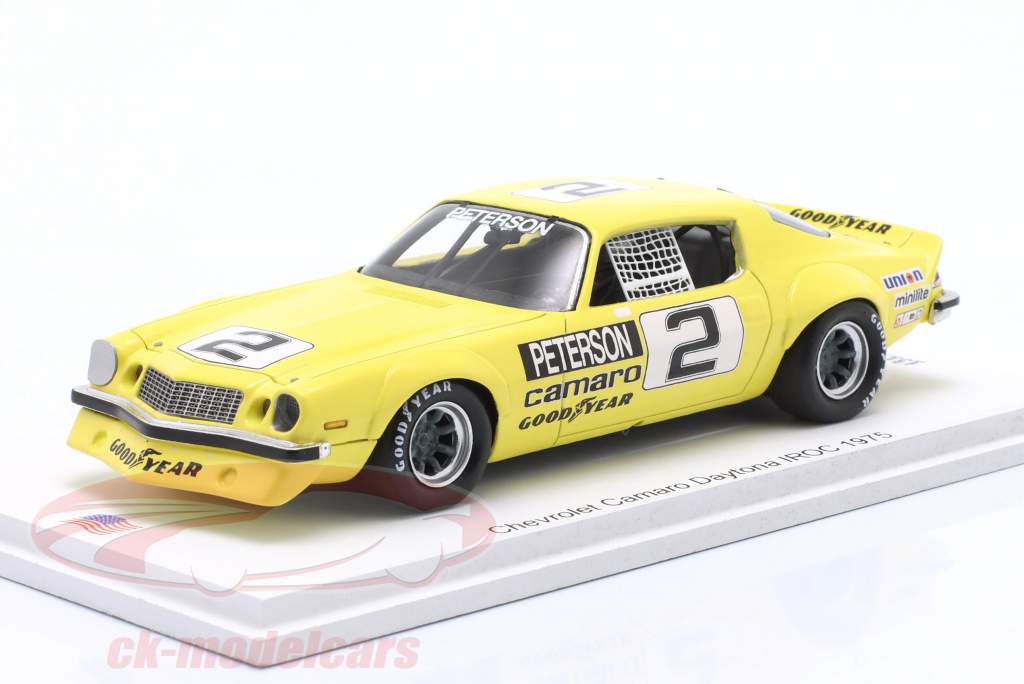 Chevrolet Camaro #2 7ème IROC Daytona 1974-1975 R. Peterson 1:43 Spark