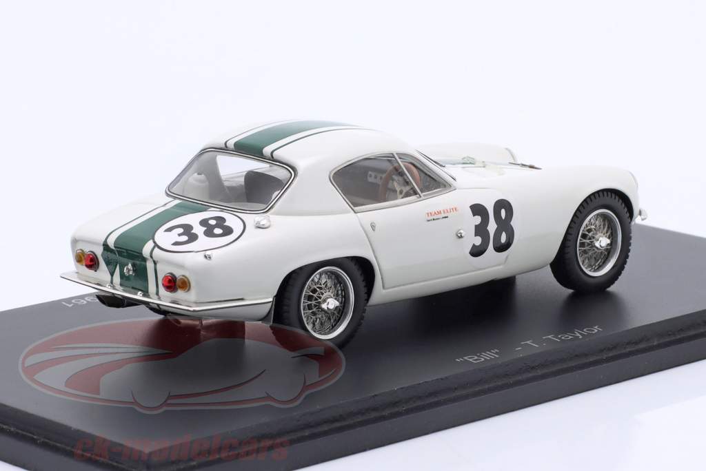 Lotus Elite #38 vinder GT 1.3 24h LeMans 1961 Allen, Taylor 1:43 Spark
