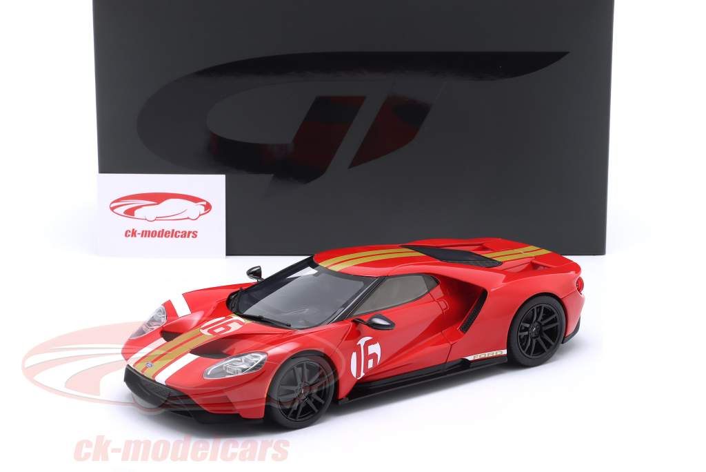 Ford GT 64 Prototype Alan Mann Heritage Edition 2022 rouge 1:18 GT-Spirit