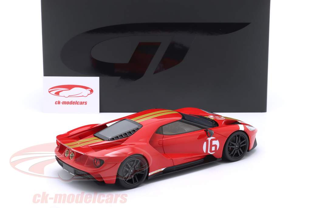 Ford GT 64 Prototype Alan Mann Heritage Edition 2022 red 1:18 GT-Spirit