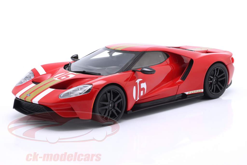 Ford GT 64 Prototype Alan Mann Heritage Edition 2022 red 1:18 GT-Spirit