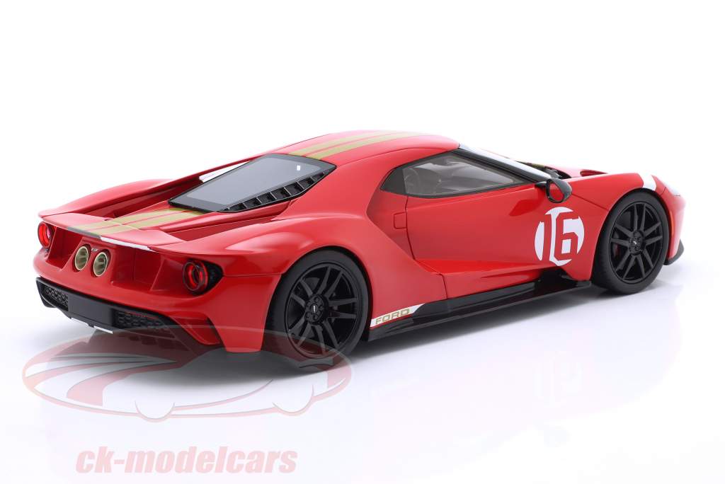 Ford GT 64 Prototype Alan Mann Heritage Edition 2022 rouge 1:18 GT-Spirit