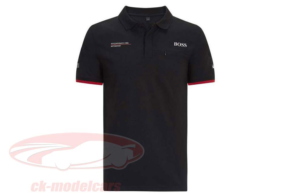 camisa polo Team Porsche Motorsport Collection negro