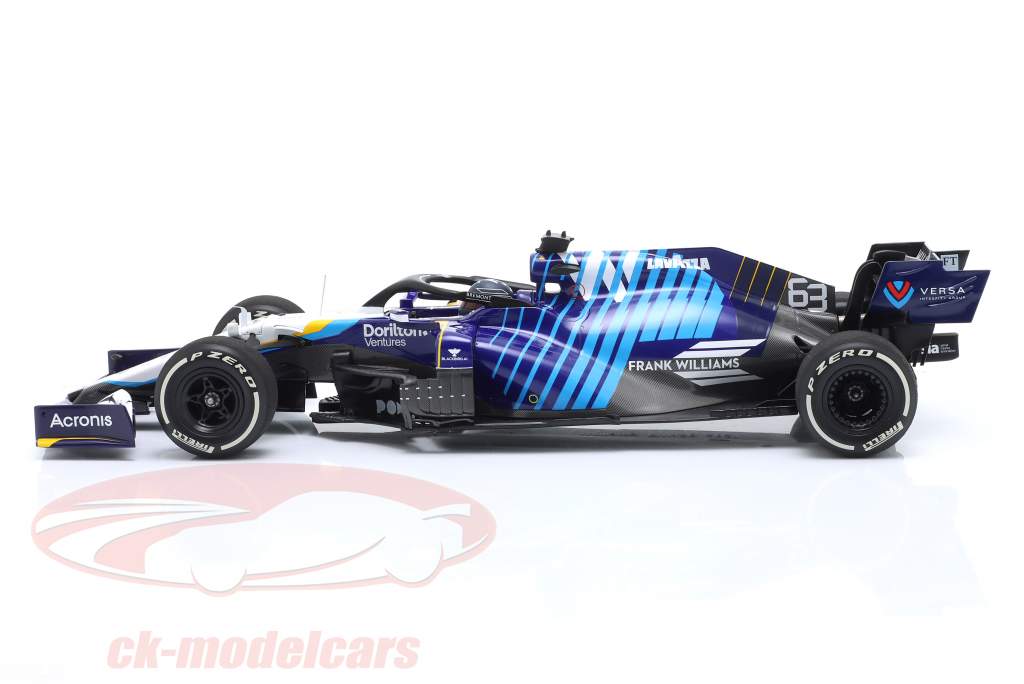 G. Russell Williams FW43B #63 Saudi Arabian GP formula 1 2021 1:18 Minichamps