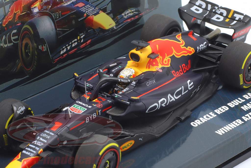 M. Verstappen Red Bull RB18 #1 vincitore Azerbaigian formula 1 Campione del mondo 2022 1:43 Minichamps
