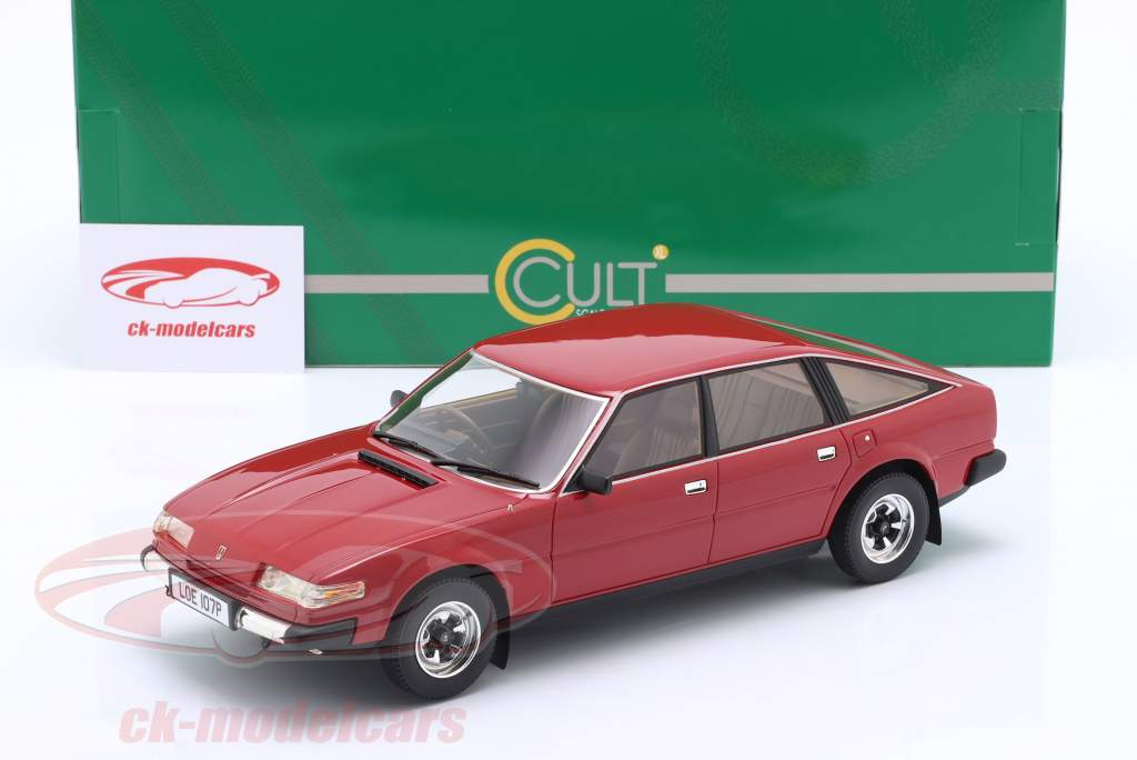 Rover 3500 (SD1) ano de construção 1976-1979 Richelieu vermelho 1:18 Cult Scale