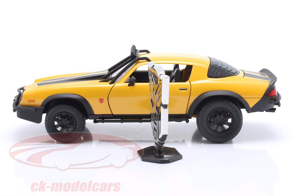 Chevrolet Camaro Bumblebee 1977 Película Transformers - Rise of the Beasts 1:24 Jada Toys