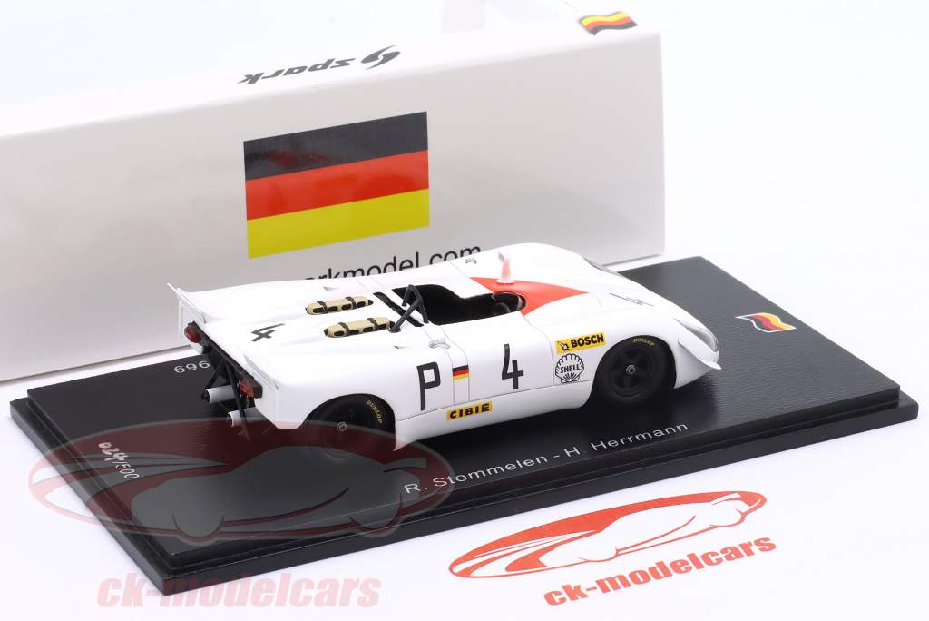 Porsche 908/02 #4 2 1000km Nürburgring 1969 Herrmann, Stommelen 1:43 Spark