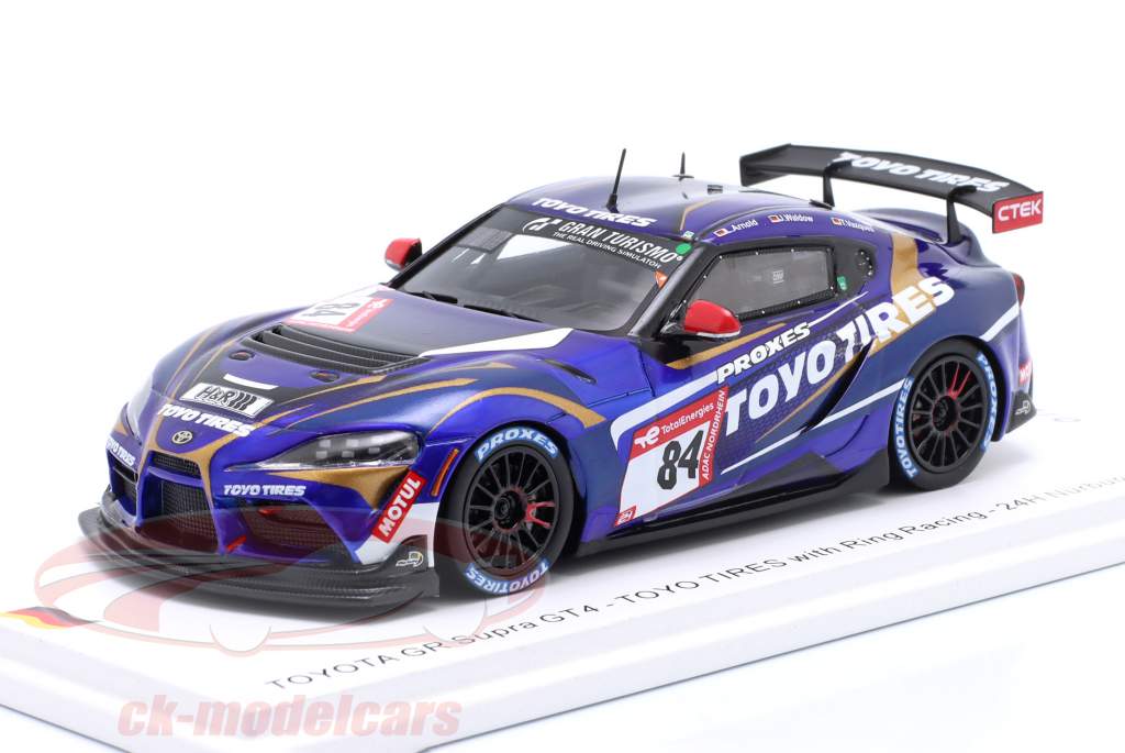 Toyota GR Supra GT4 #84 24h Nürburgring 2022 TOYO Tires / Ring Racing 1:43 Spark