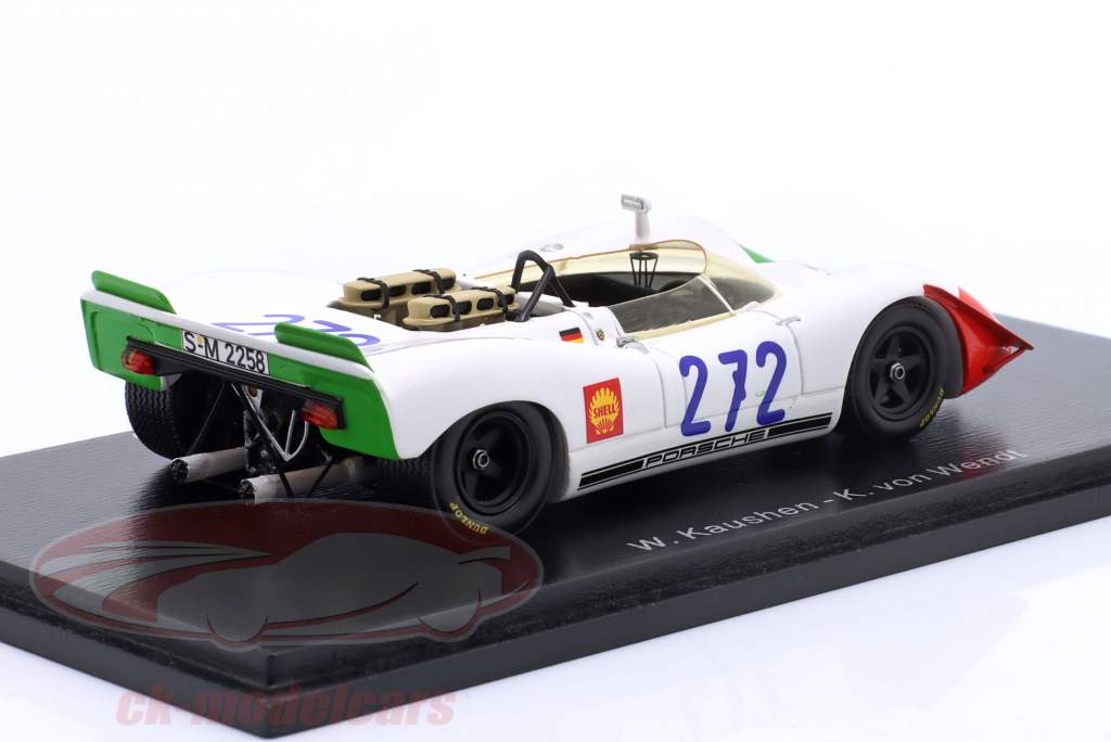 Porsche 908/02 #272 4th Targa Florio 1969 Kauhsen, von Wendt 1:43 Spark
