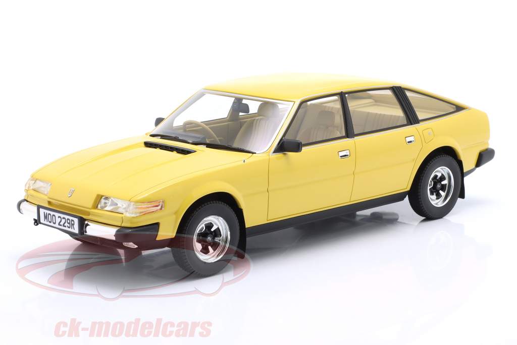Rover 3500 (SD1) year 1976-1979 Barley yellow 1:18 Cult Scale