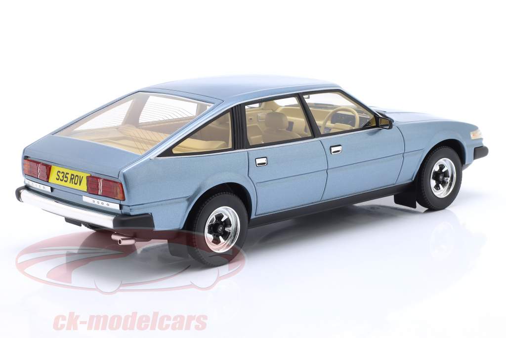 Rover 3500 (SD1) Année de construction 1976-1979 denim bleu métallique 1:18 Cult Scale