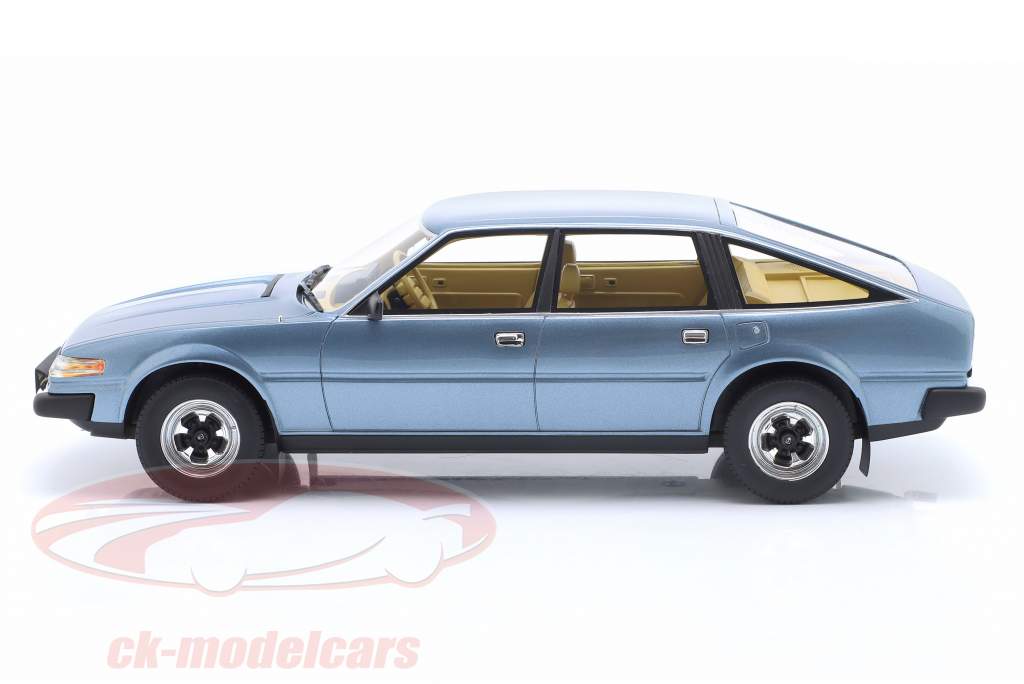 Rover 3500 (SD1) Année de construction 1976-1979 denim bleu métallique 1:18 Cult Scale
