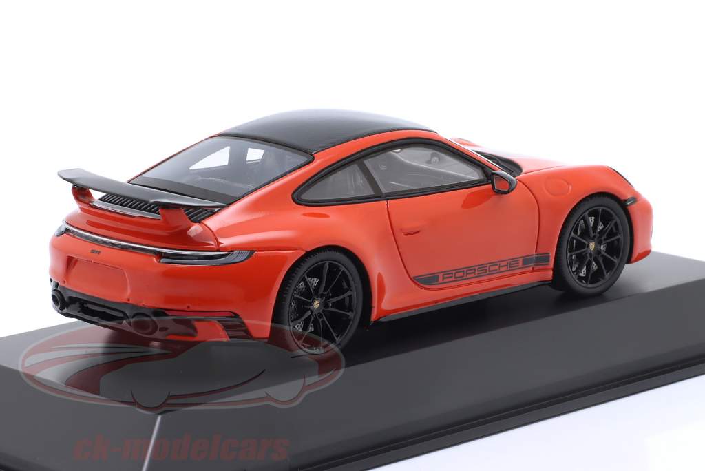 Porsche 911 (992) Carrera Gijs van Lennep Edition lave orange 1:43 Spark