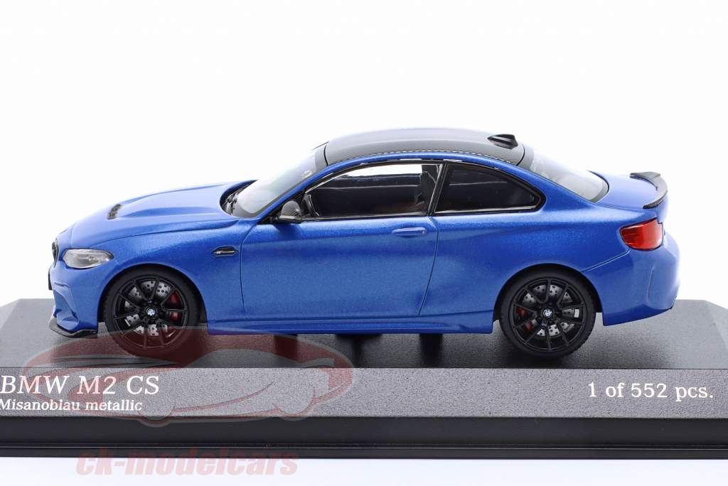 Minichamps 1:43 BMW M2 CS (F87) 2020 misanoblau / schwarze Felgen  
