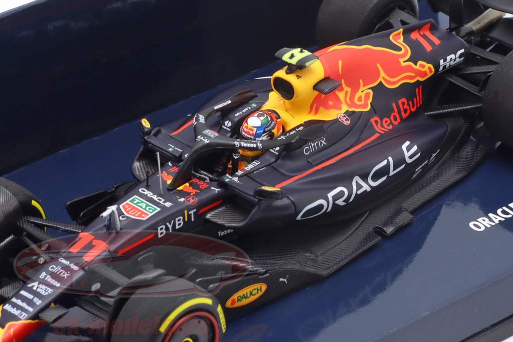 Sergio Perez Red Bull RB18 #11 4to Arabia Saudita Arabia GP fórmula 1 2022 1:43 Minichamps