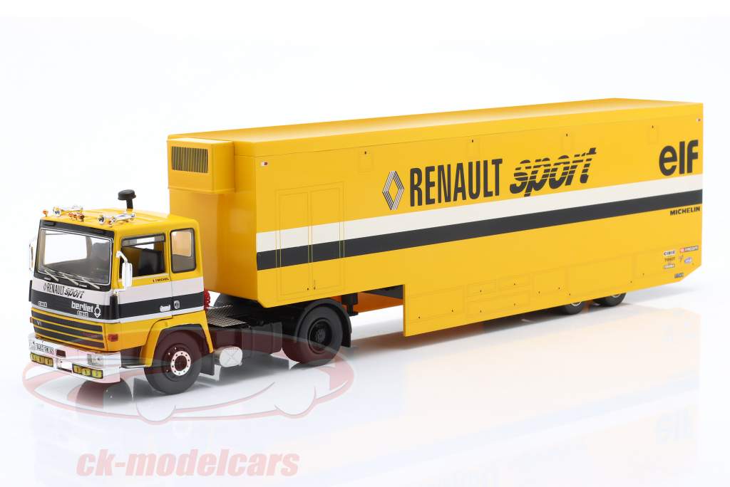 Berliet TR350 Race Car Transporter formula 1 Renault Sport 1:43 Ixo