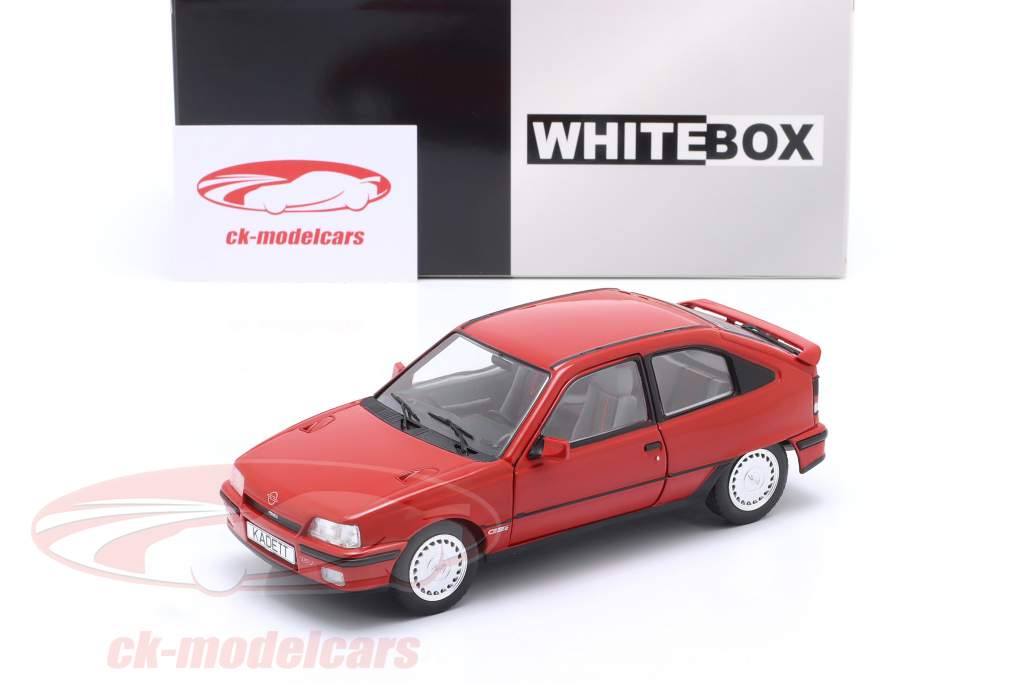 Opel Kadett E GSI Baujahr 1985 rot 1:24 WhiteBox