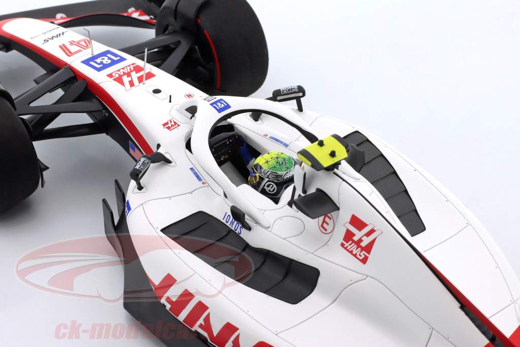 Mick Schumacher Haas VF-22 #47 11th Bahrain GP formula 1 2022 1:18 Minichamps