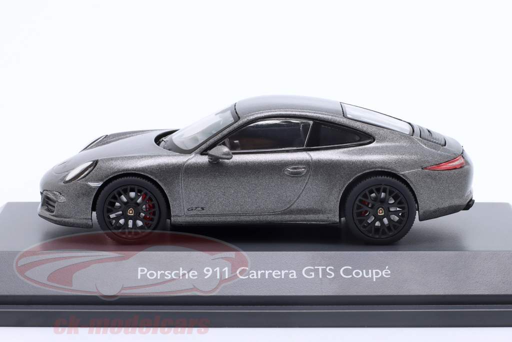Porsche 911 (991) Carrera GTS Coupe Gris metálico 1:43 Schuco
