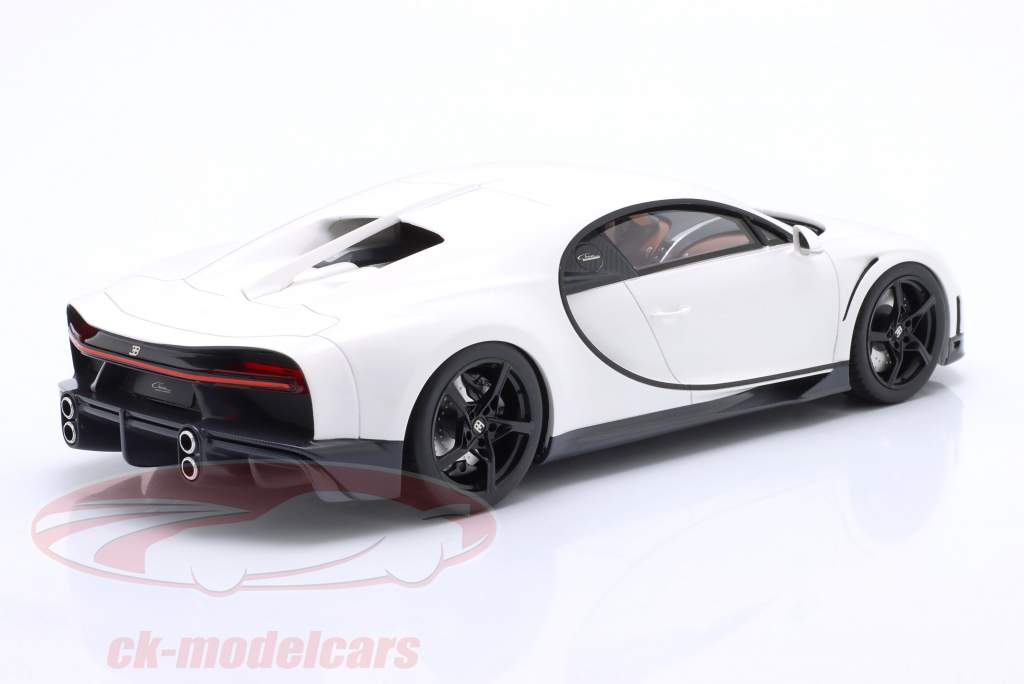Bugatti Chiron Super Sport Baujahr 2021 weiß 1:18 TrueScale