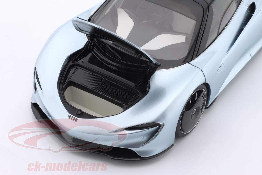 McLaren Speedtail Año de construcción 2020 frozen blue 1:18 AUTOart