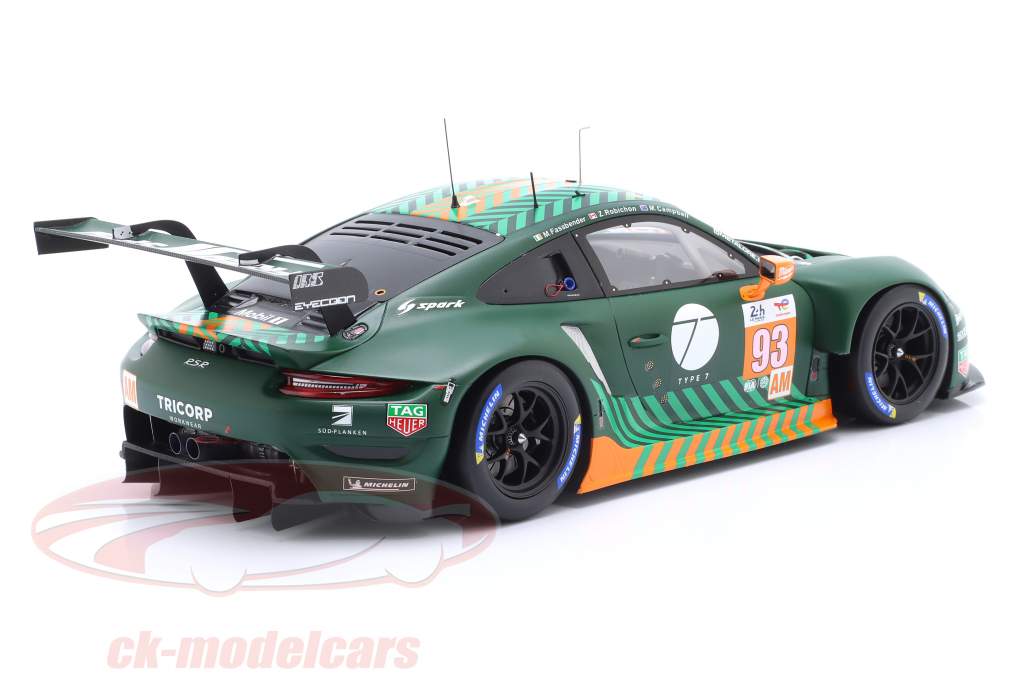 Porsche 911 RSR-19 #93 24h LeMans 2022 Proton Competition 1:18 Spark
