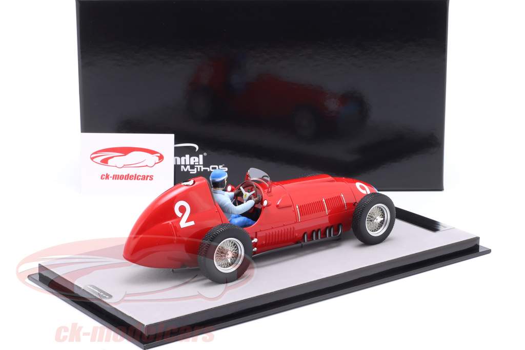 Alberto Ascari Ferrari 375 #2 vinder italiensk GP formel 1 1951 1:18 Tecnomodel