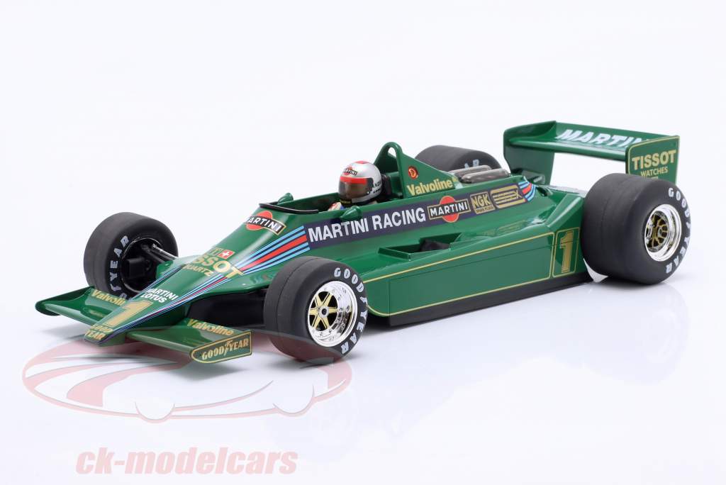 Mario Andretti Lotus 79 #1 7 argentinsk GP formel 1 1979 1:18 MCG