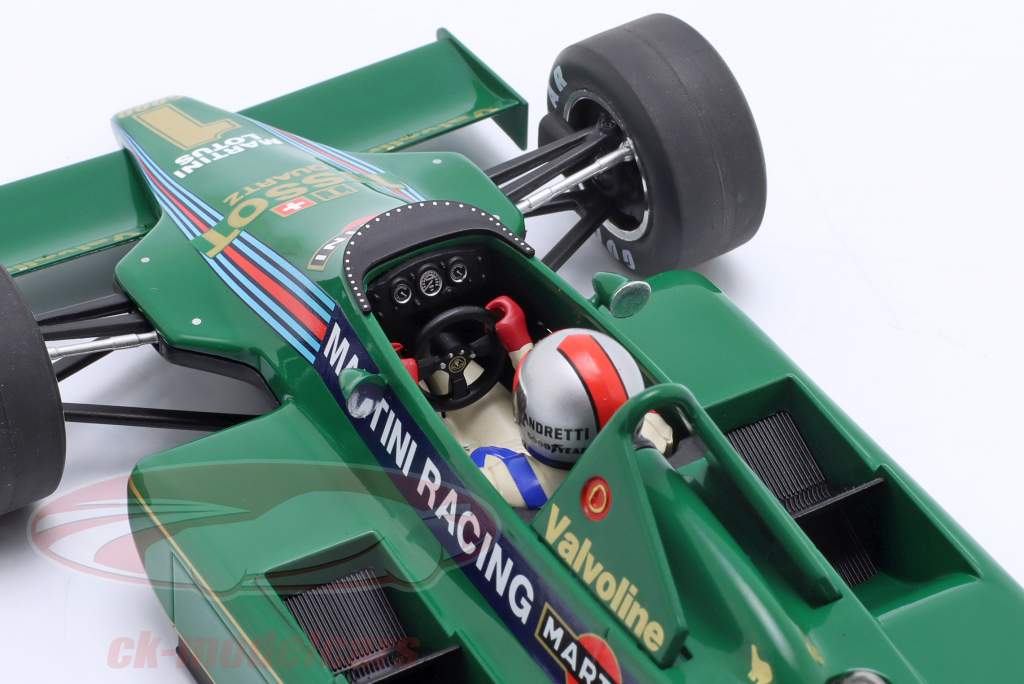 Mario Andretti Lotus 79 #1 7位 アルゼンチン人 GP 方式 1 1979 1:18 MCG