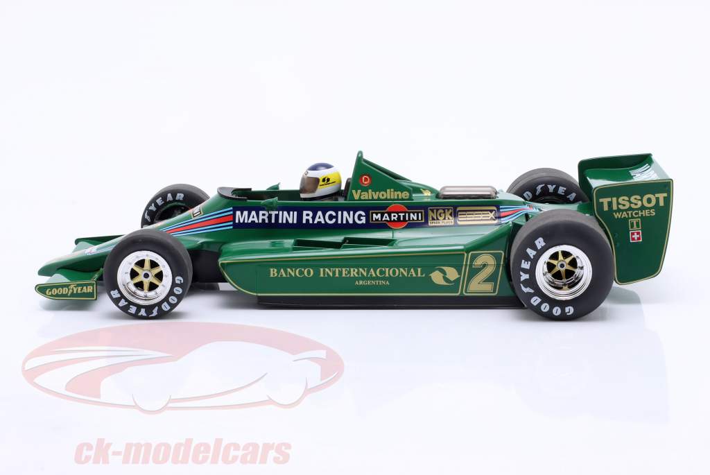 Carlos Reutemann Lotus 79 #2 第二名 阿根廷人 GP 公式 1 1979 1:18 MCG