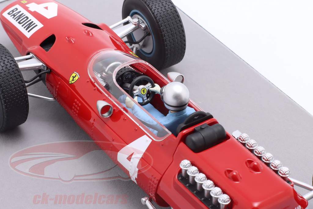 Lorenzo Bandini Ferrari 512 #4 4th Italian GP formula 1 1965 1:18 Tecnomodel