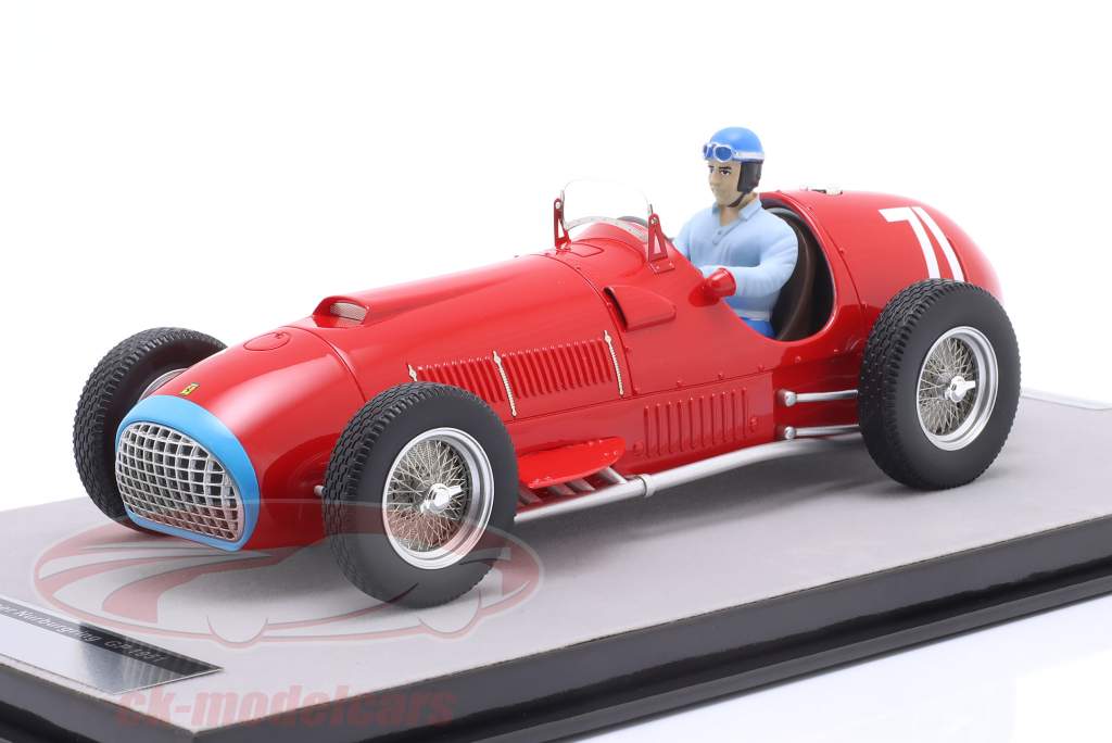 Alberto Ascari Ferrari 375 #71 勝者 ドイツ人 GP 方式 1 1951 1:18 Tecnomodel