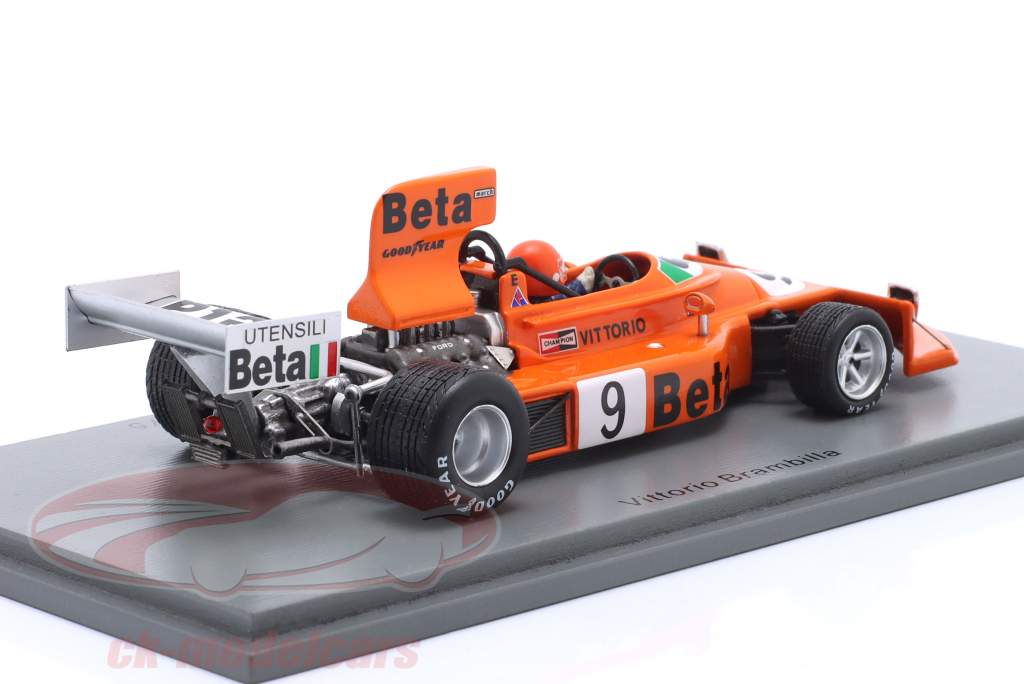 Vittorio Brambilla March 751 #9 ganadores Austria GP 1975 1:43 Spark