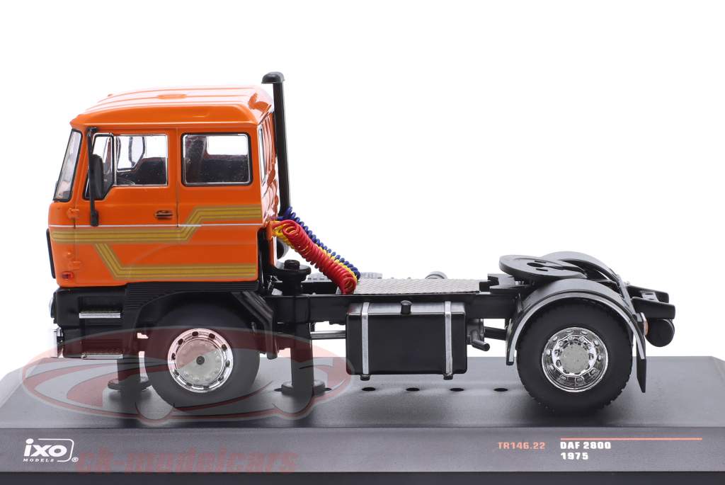 DAF 2800 Sattelzugmaschine Baujahr 1975 orange 1:43 Ixo