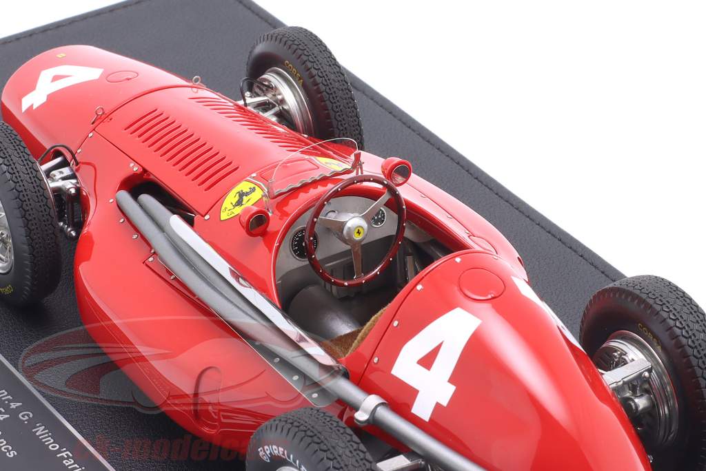 Giuseppe Farina Ferrari 553 #4 Belgian GP formula 1 1954 1:18 GP Replicas