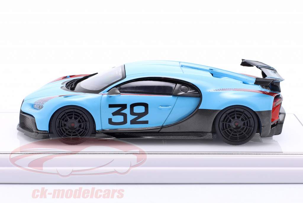 Bugatti Chiron Pur Sport Grand Prix #32 Bleu clair 1:43 TrueScale