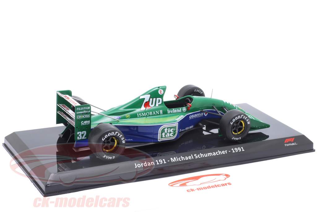 Michael Schumacher Jordan 191 #32 公式 1 1991 1:24 Premium Collectibles