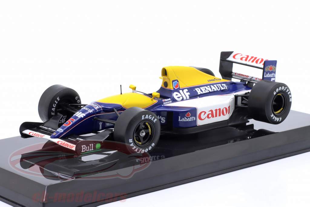 N. Mansell Williams FW14B #5 fórmula 1 Campeón mundial 1992 1:24 Premium Collectibles