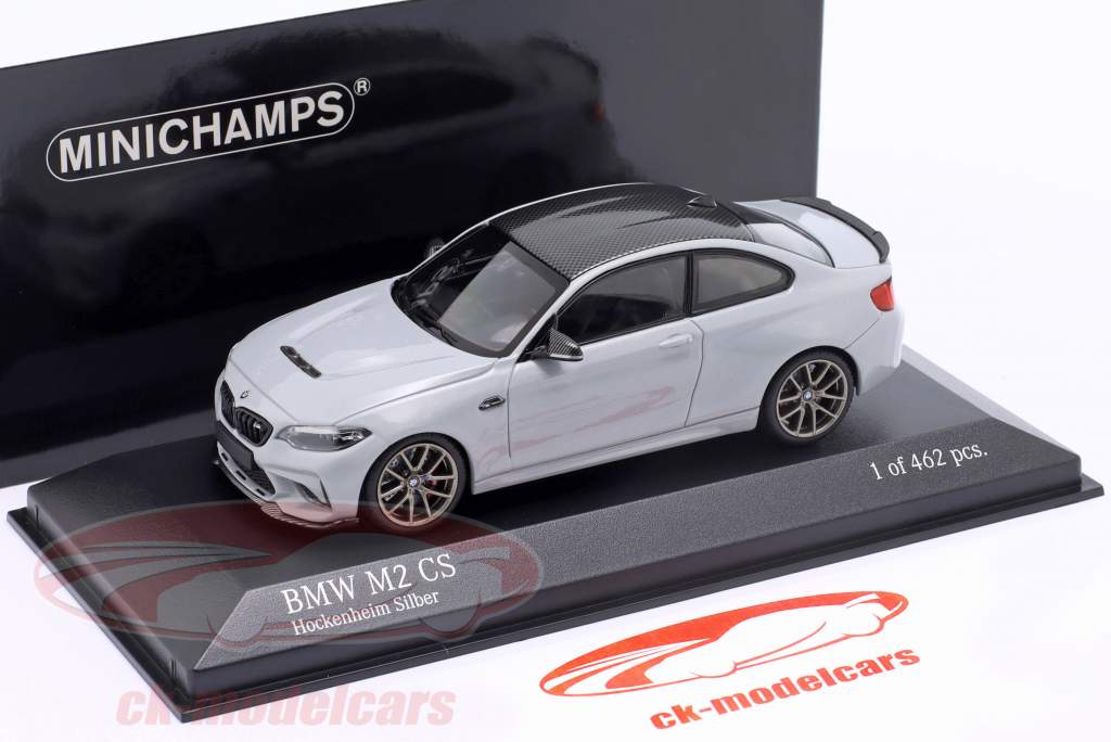Minichamps 1:43 BMW M2 CS (F87) 2020 Hockenheim silver / golden 