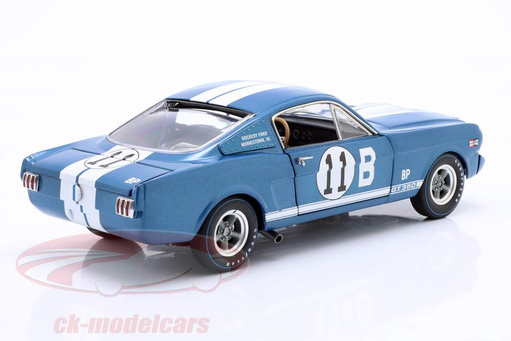 Shelby GT350-R 1965 #11 Mark Donohue Dockery Ford blau 1:18 GMP