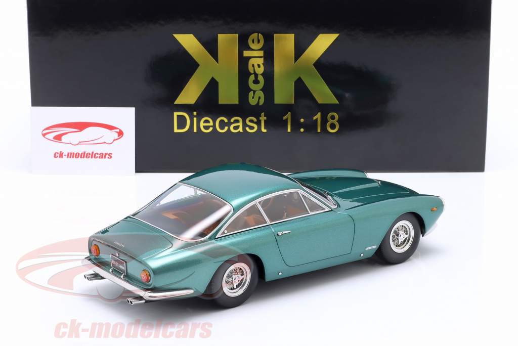 Ferrari 250 GT Lusso Año de construcción 1962 verde metálico 1:18 KK-Scale